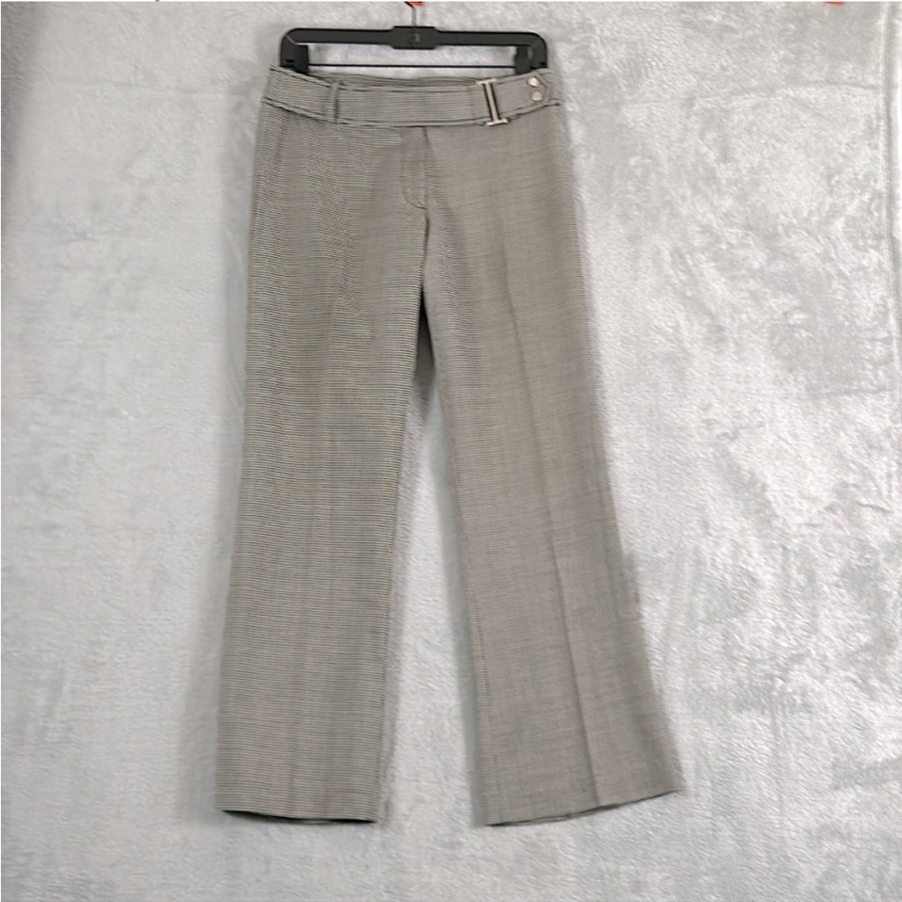 Karen Millen, England, houndstooth print dress pants size 4